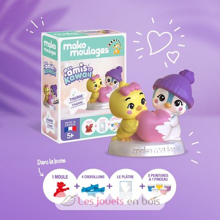 Caja de moldeo Amigos Kawaii MM39125 Mako Créations 2