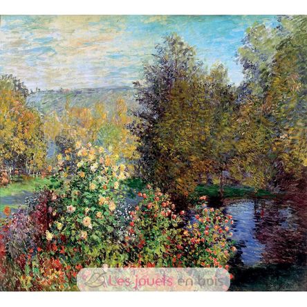 Un rincón del jardín Montgeron de Monet A1367-80 Puzzle Michèle Wilson 4