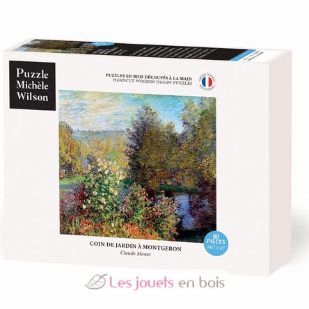 Un rincón del jardín Montgeron de Monet A1367-80 Puzzle Michèle Wilson 1