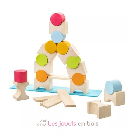 Coloro, bloques de construcción de madera SE62933 Selecta 1