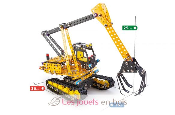 Constructor Pro - Grúa de oruga Melman 7 en 1 AT-2328 Alexander Toys 3