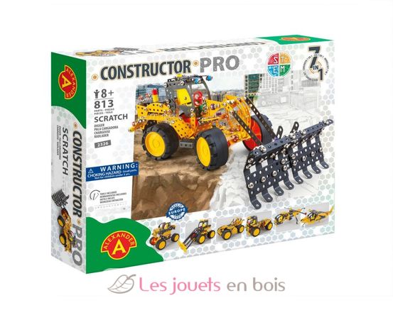 Constructor Pro - 7 en 1 Scratch Digger AT-2326 Alexander Toys 2