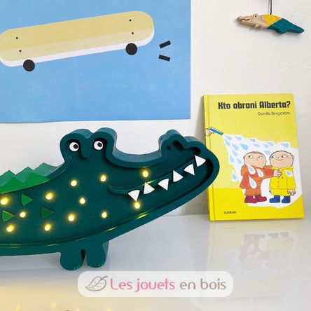 Luz nocturna Cocodrilo Verde LL052-375 Little Lights 3