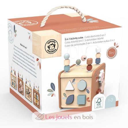 Cubo de actividades 5 en 1 SM-SP1020 Speedy Monkey 6
