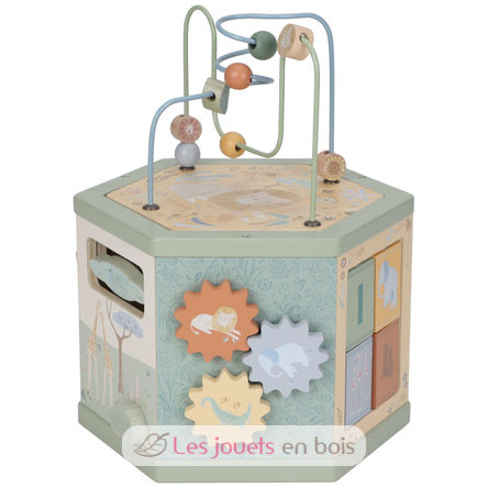 Cubo de actividades hexagonal Safari Friends LD7431 Little Dutch 5