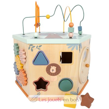 Cubo de motricidad XL de 7 lados Safari LE12851 Small Foot company 8
