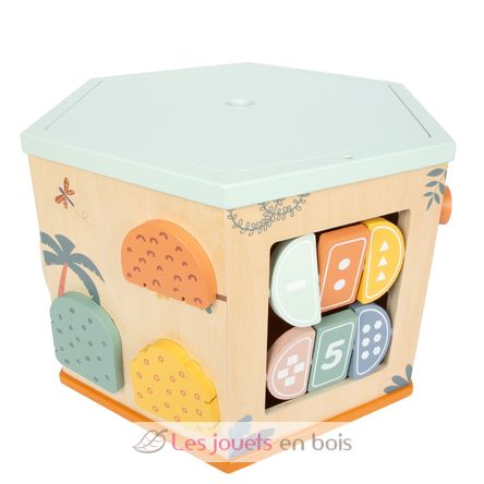 Cubo de motricidad XL de 7 lados Safari LE12851 Small Foot company 10