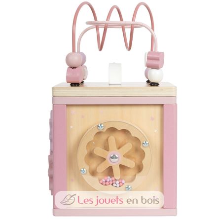 Cubo de motricidad rosa LE12803 Small Foot company 5