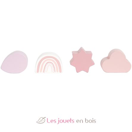 Cubo de motricidad rosa LE12803 Small Foot company 9
