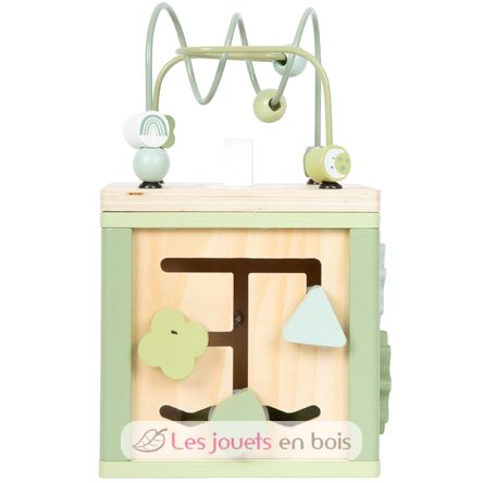 Cubo de motricidad verde LE12805 Small Foot company 3