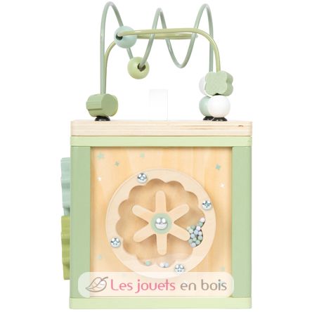 Cubo de motricidad verde LE12805 Small Foot company 5