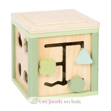 Cubo de motricidad verde LE12805 Small Foot company 7