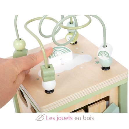 Cubo de motricidad verde LE12805 Small Foot company 8