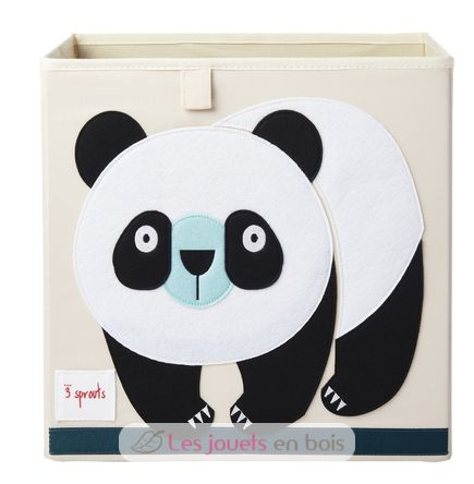 Cubo de almacenamiento Panda EFK-107-002-017 3 Sprouts 1