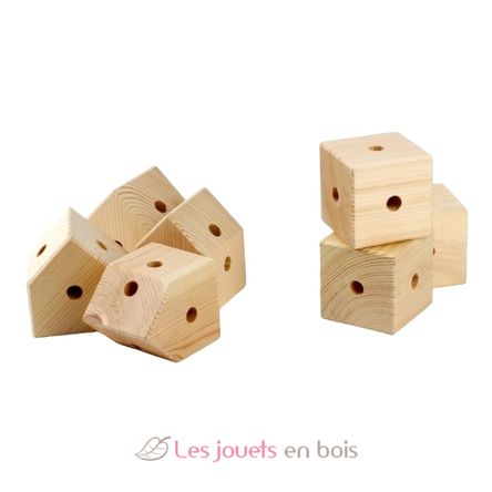 Cubos de madera Trigonos TR-KIT-10-CUBES Trigonos 1