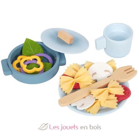 Cocina infantil compacta azul LE12829 Small Foot company 6
