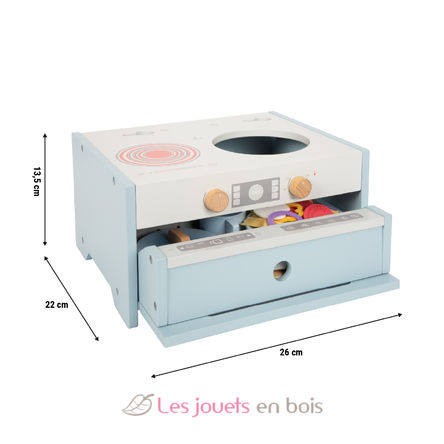 Cocina infantil compacta azul LE12829 Small Foot company 7