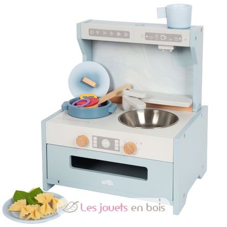 Cocina infantil compacta azul LE12829 Small Foot company 2