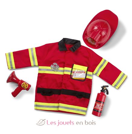 Disfraz de bombero MD14834 Melissa & Doug 4