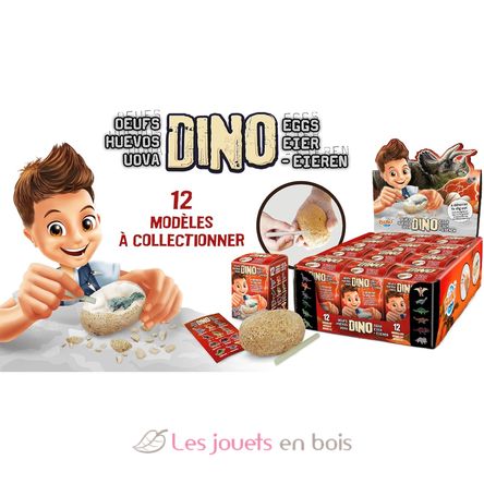 Huevo de dinosaurio sorpresa BUK-D6O Buki France 4