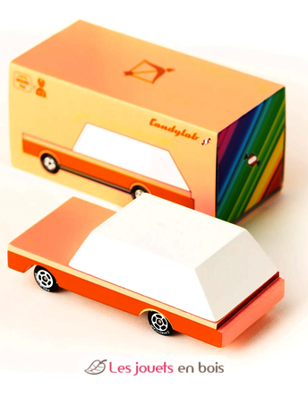 Dart Wagon - La ranchera de melocotón rosa C-CNDW932 Candylab Toys 1