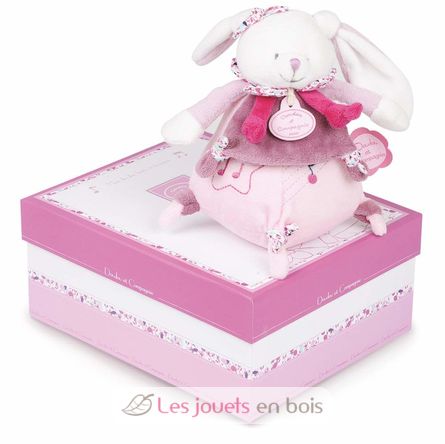 Caja de música del conejo Cherry DC2704 Doudou et Compagnie 1