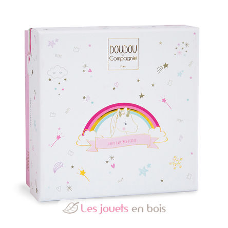 Lucie las zapatillas de unicornio 0-6 meses DC3311 Doudou et Compagnie 3