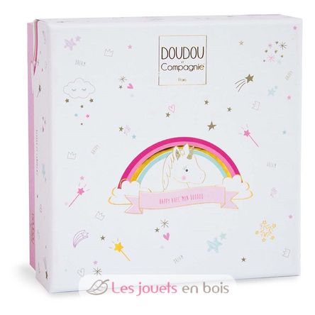 Lucie el unicornio de peluche DC3312 Doudou et Compagnie 3