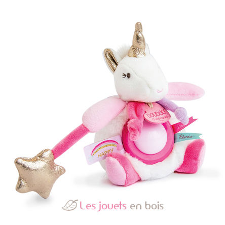 Lucie la luz nocturna unicornio DC3317 Doudou et Compagnie 1