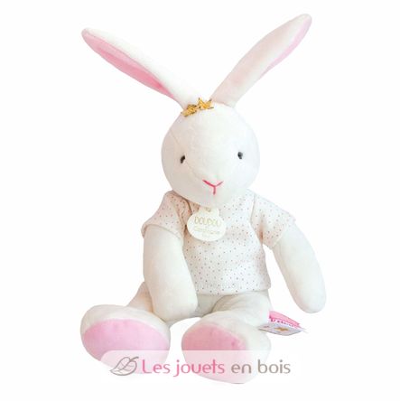 Peluche de conejo Flores de 20 cm DC3516 Doudou et Compagnie 2