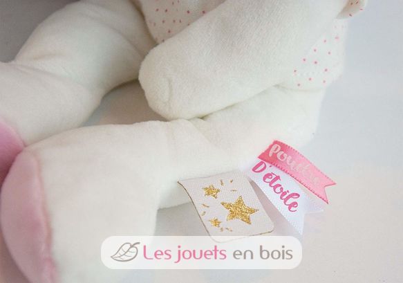 Peluche de conejo Flores de 20 cm DC3516 Doudou et Compagnie 4