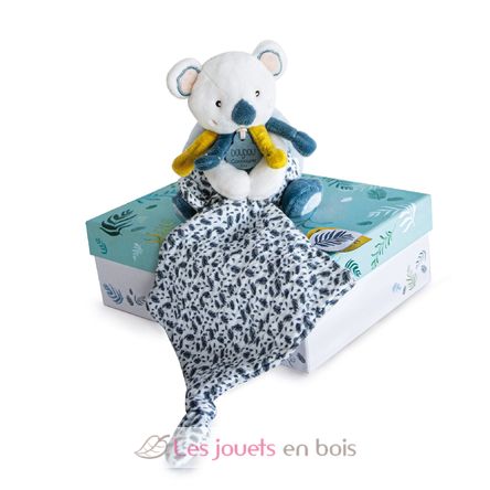 Yoca el koala de peluche con manta DC3667 Doudou et Compagnie 6