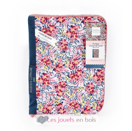 Funda para cartilla sanitaria de bebé Boh'aime DC4035 Doudou et Compagnie 1