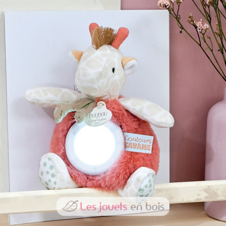 Peluche luz nocturna jirafa 15 cm DC4075 Doudou et Compagnie 2