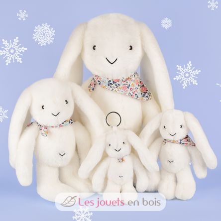 Peluche Conejo Fleurette blanco 35 cm DC4301 Doudou et Compagnie 8