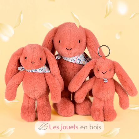 Peluche Conejo Fleurette terracotta 35 cm DC4303 Doudou et Compagnie 8