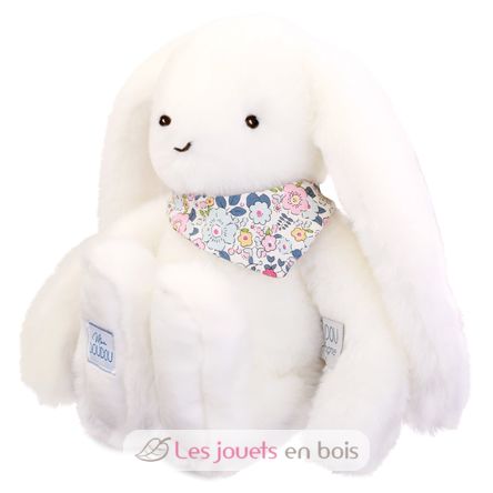 Peluche Conejo Fleurette blanco 35 cm DC4301 Doudou et Compagnie 3