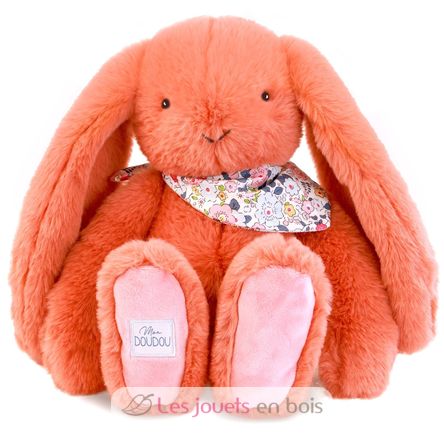 Peluche Conejo Fleurette terracotta 35 cm DC4303 Doudou et Compagnie 1