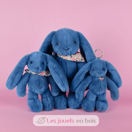 Peluche Conejo Fleurette azul 35 cm DC4304 Doudou et Compagnie 10