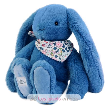 Peluche Conejo Fleurette azul 35 cm DC4304 Doudou et Compagnie 2
