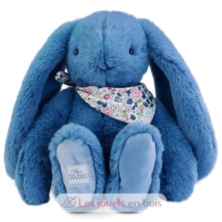 Peluche Conejo Fleurette azul 35 cm DC4304 Doudou et Compagnie 1