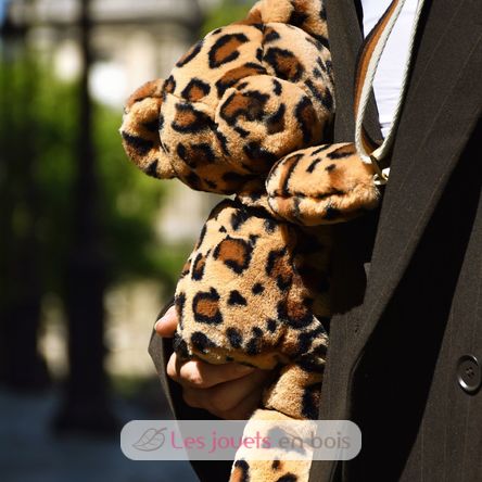 Bolso bandolera con forma de oso marrón DC4566 Doudou et Compagnie 3