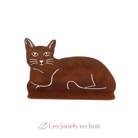 Decoración de jardín Gato tumbado ED-TT278 Esschert Design 1