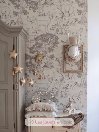 Luz nocturna Fawn Gris claro LL002-500 Little Lights 10