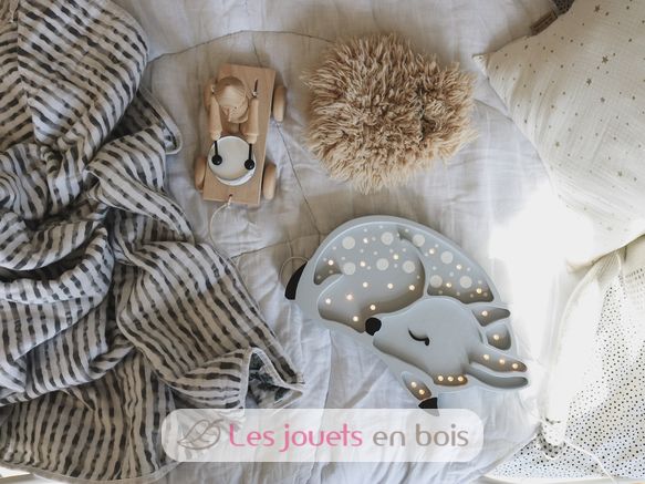 Luz nocturna Fawn Gris claro LL002-500 Little Lights 3