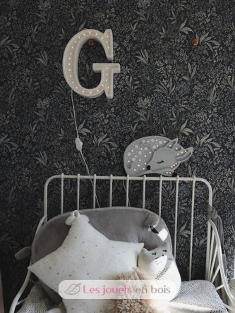 Luz nocturna Fawn Gris claro LL002-500 Little Lights 8