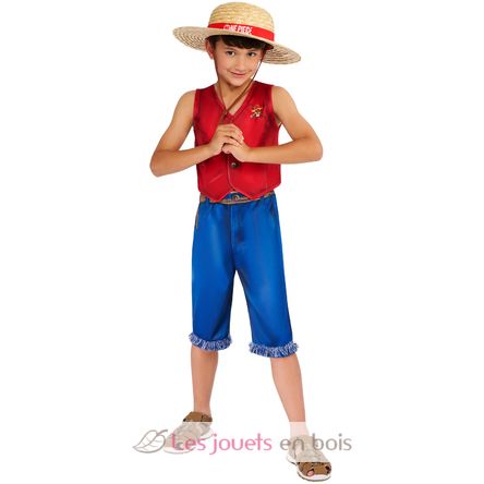 Disfraz infantil Luffy One Piece, 9-10 años R1003074-T910 Rubies 1