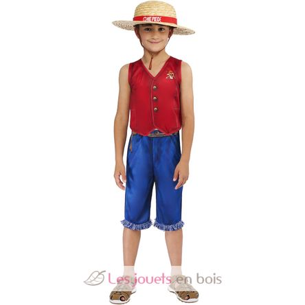 Disfraz infantil Luffy One Piece, 9-10 años R1003074-T910 Rubies 2