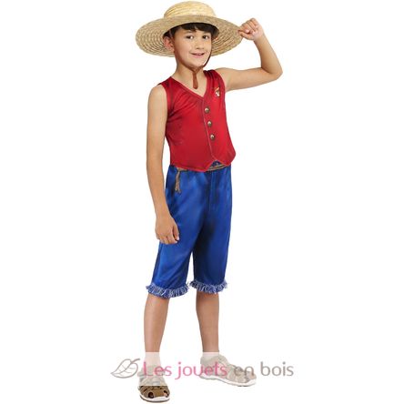 Disfraz infantil Luffy One Piece, 9-10 años R1003074-T910 Rubies 6