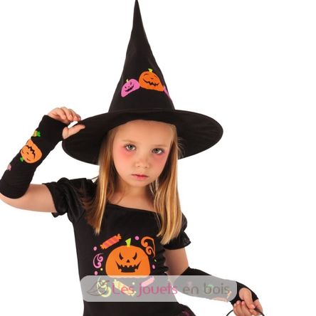 Disfraz infantil Bruja Calabaza, 8-10 años RU-R8349-T810 Rubies 3